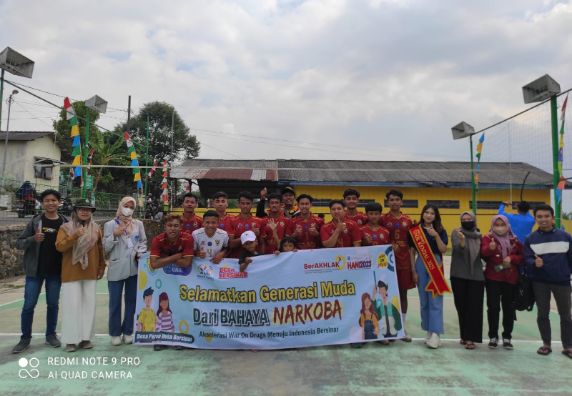 Kampanye Desa Bersinar Melalui Tournament Volley Antar Desa Se-Kecamatan Limbangan